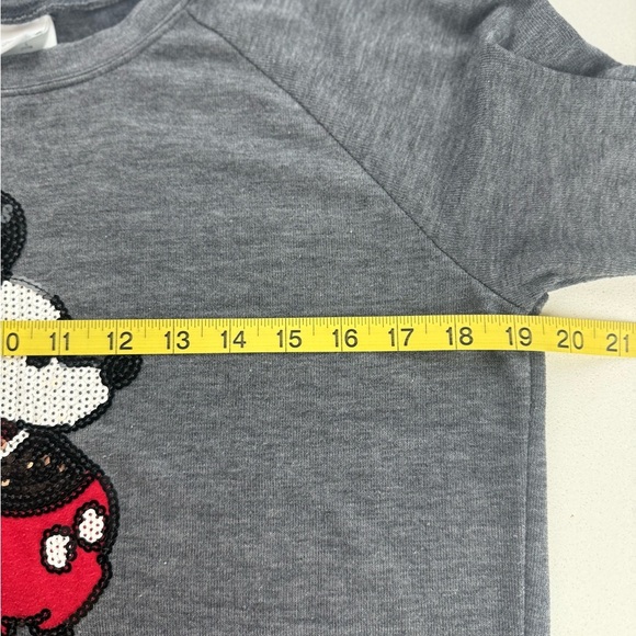 Disney Women's Gray Mickey Mouse Top - Picture 6 of 10